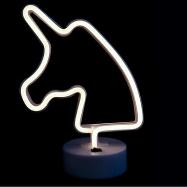 Night light Neon Lamp series — Unicorn White