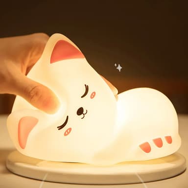 Night light Sleeping cat