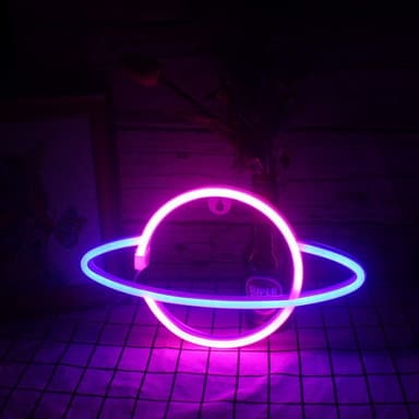 Night light Neon Lamp series — Jupiter Pink