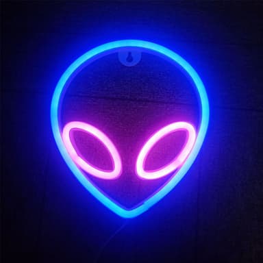 Night light Neon Sign — Alien