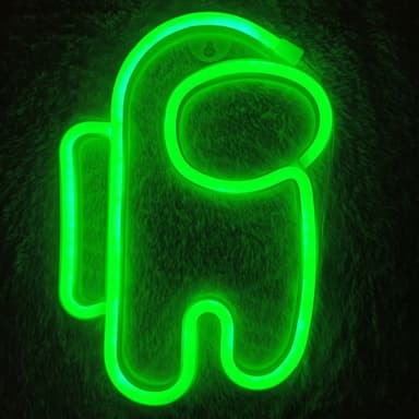 Night light Neon Amazing — Among Us Green