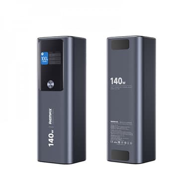 Power Bank 25200 mAh — Remax RPP-662 140W+22.5W Fast charging — Blue