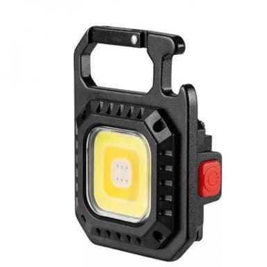 Акумуляторний ліхтарик LED з Type-C (7 режимів, карабін, магніт)